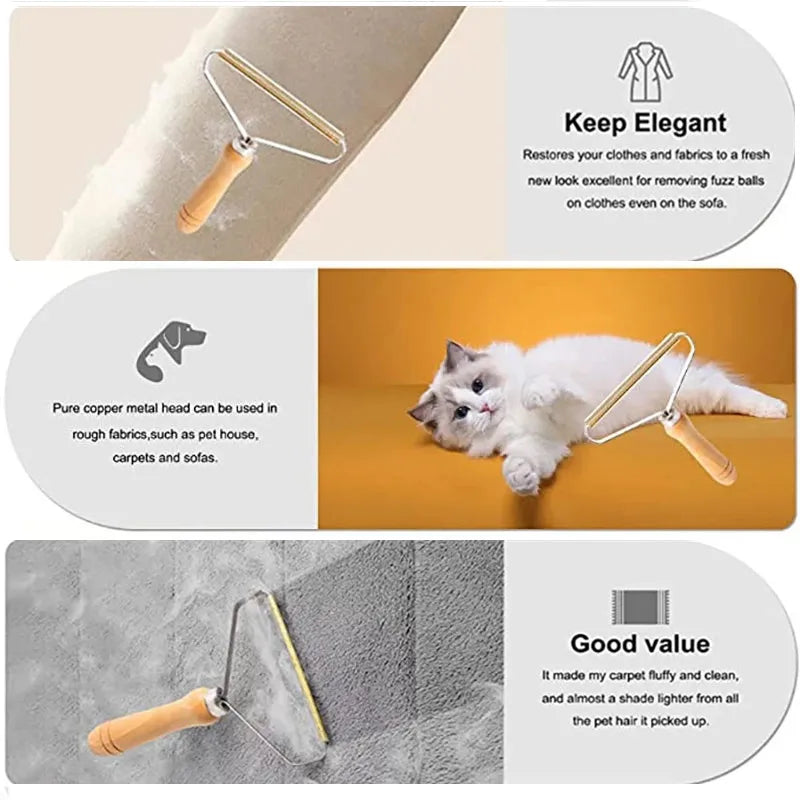 FurErase™ – Brosse manuelle anti-poils incrustés