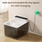 Fontaine "PureStream" 3L : Eau Filtrée & Design Silencieux